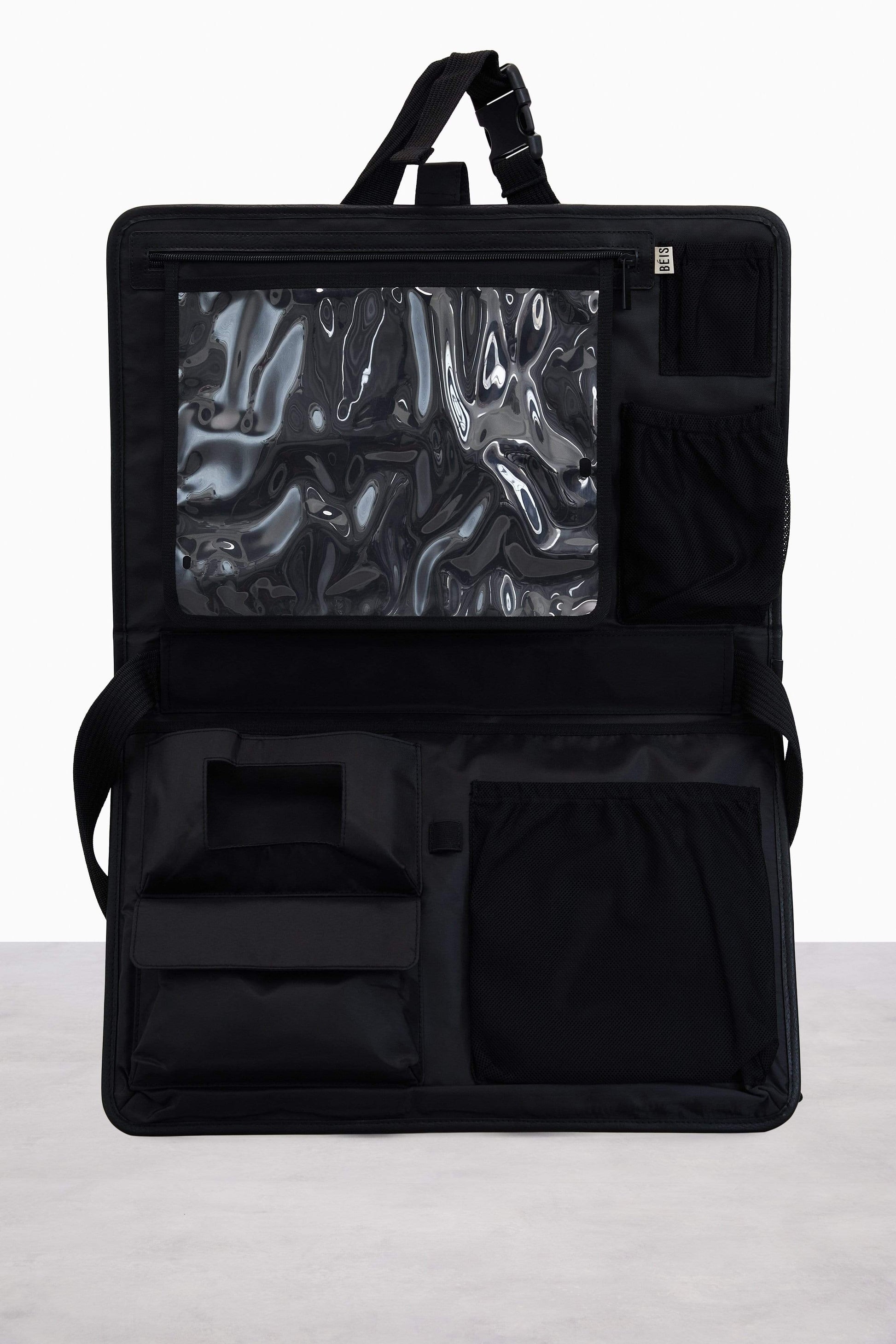Car Caddy Black Open Pockets