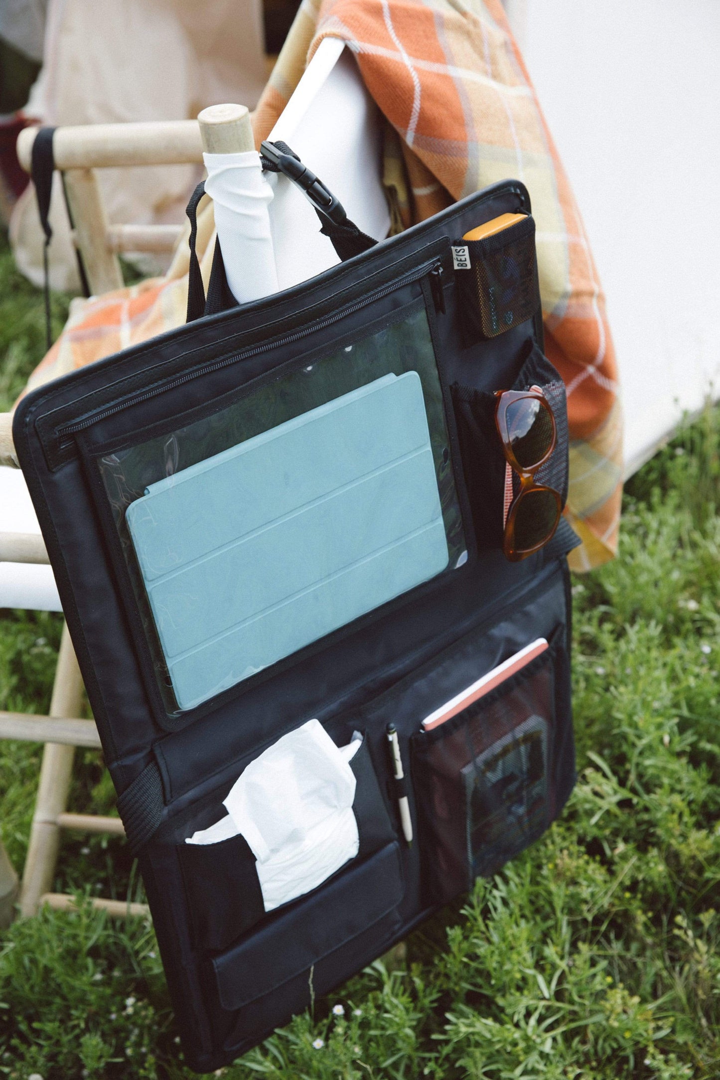 Car Caddy Black Lifestyle Open Pockets